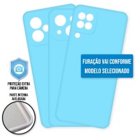 Capa Motorola Moto G75 5G - Cover Protector Azul Turquesa